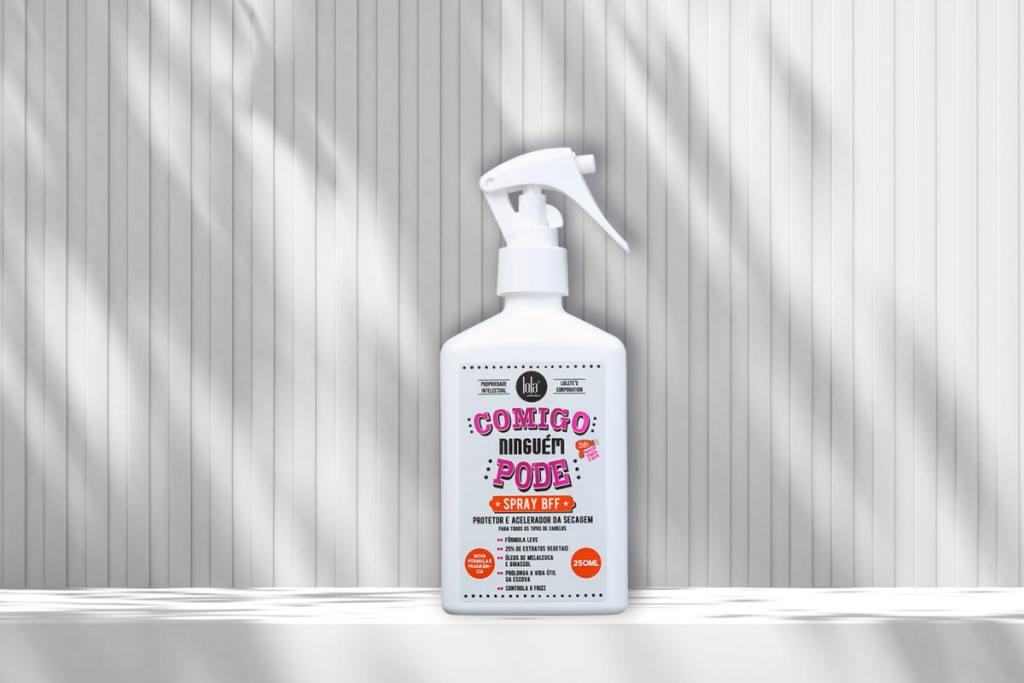 Resenha Protetor Térmico Lola Comigo Ninguém Pode Spray BFF