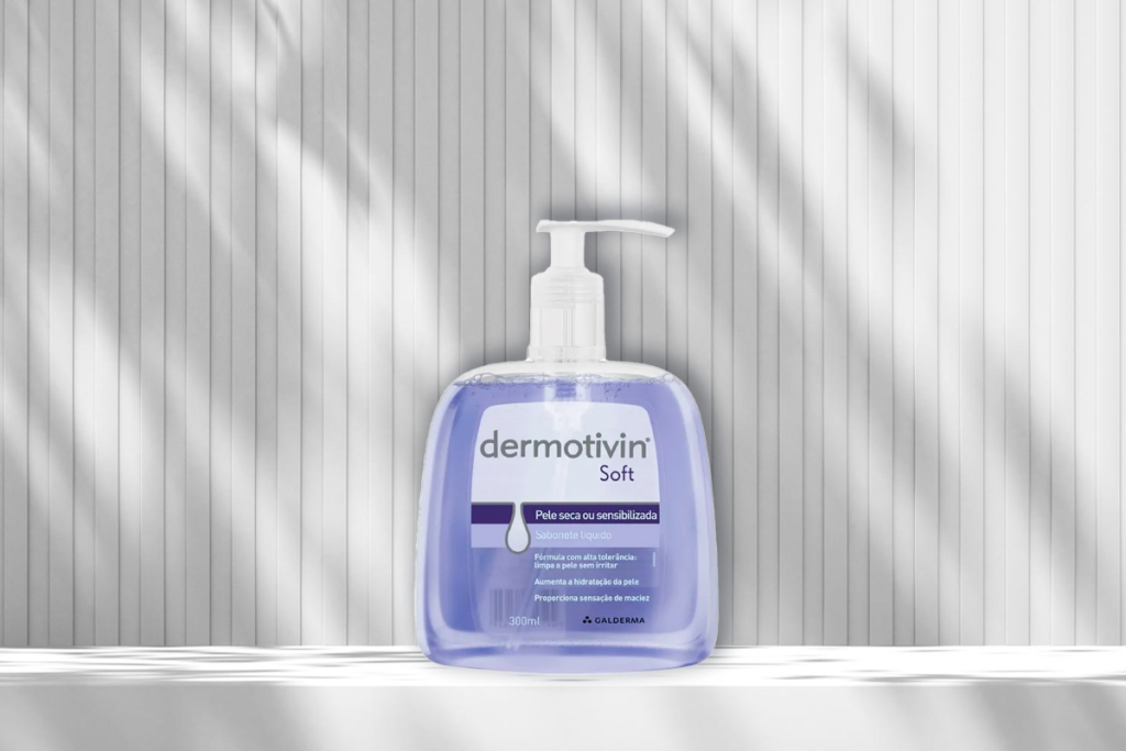 Sabonete Líquido Facial Dermotivin Soft