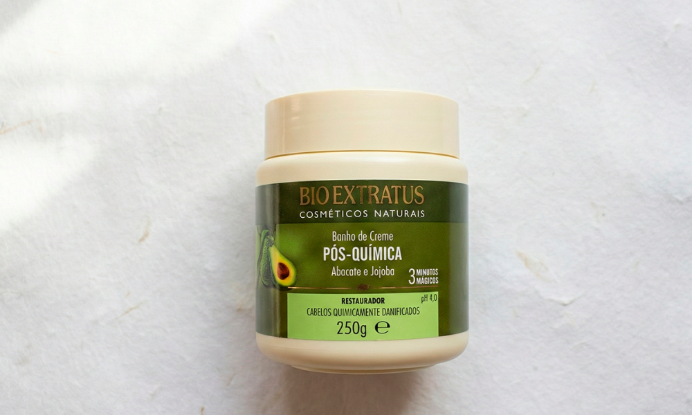 Resenha Banho de Creme Pós-química Bio Extratus