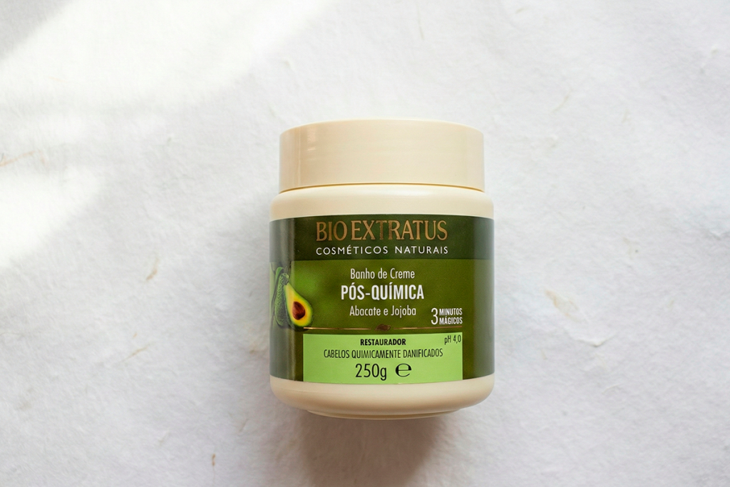 Resenha Banho de Creme Pós-química Bio Extratus