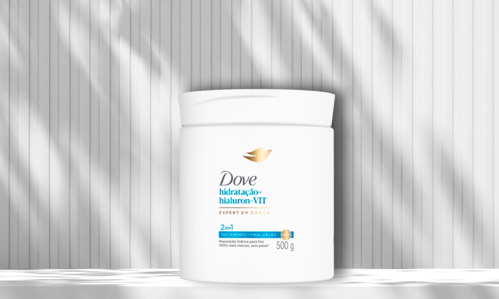 Resenha Máscara Dove 2 Em 1 Hidratação + Hialuron-Vit