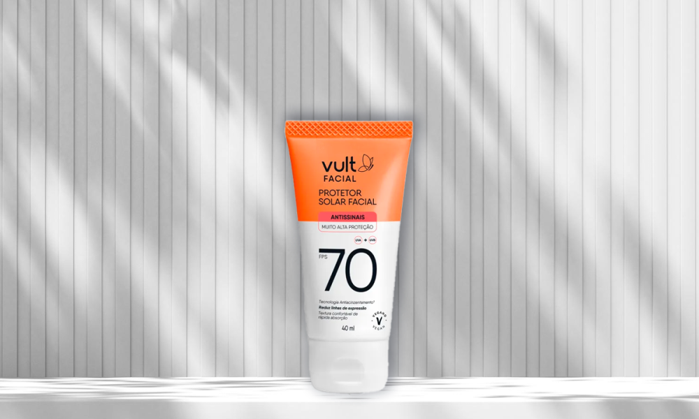 Resenha Protetor Solar Facial Vult Antissinais FPS 70