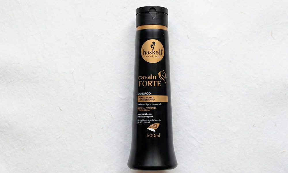 Resenha Shampoo Cavalo Forte Haskell