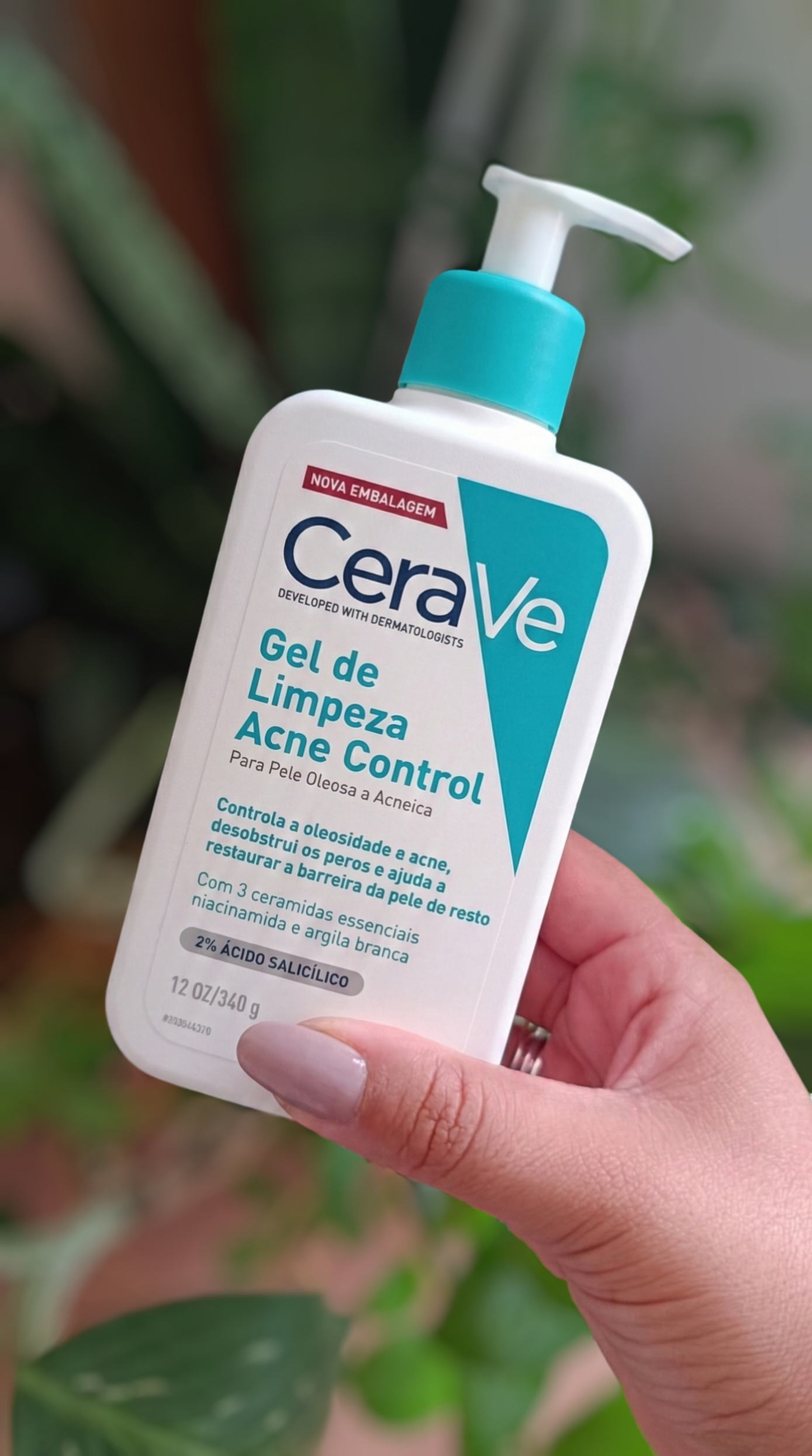 Resenha Gel de Limpeza Acne Control CeraVe - Bonita Sem Filtro