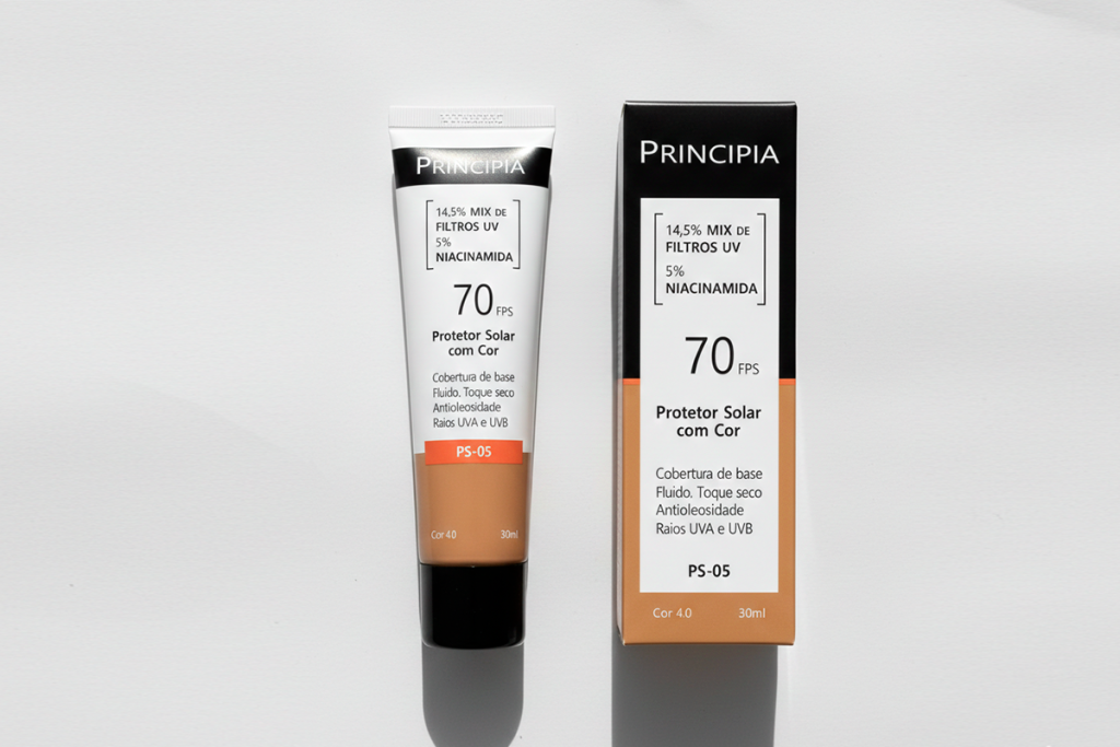 Resenha Protetor Solar com Cor Principia FPS 70