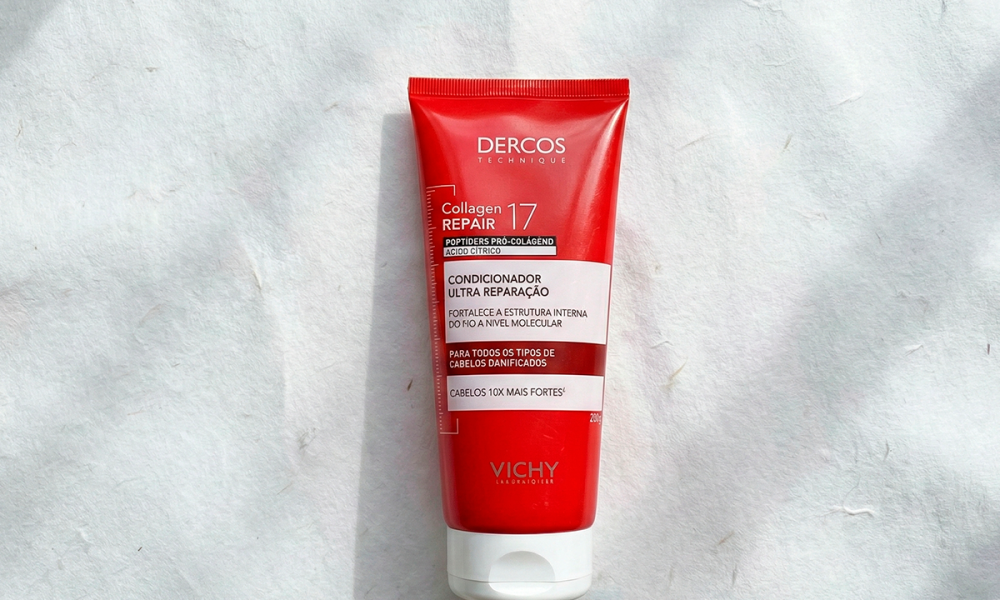 Resenha Condicionador Vichy Dercos Collagen Repair 17 Ultra Reparação