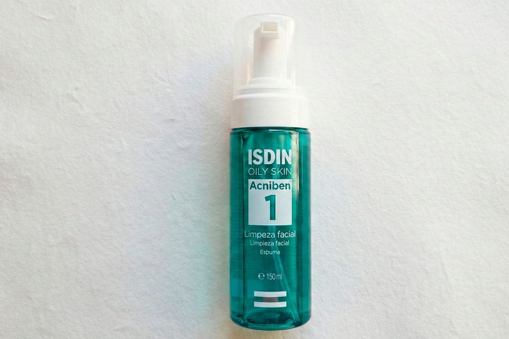 Resenha Espuma de Limpeza Facial Antioleosidade ISDIN Acniben