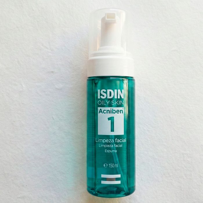 Resenha Espuma de Limpeza Facial Antioleosidade ISDIN Acniben