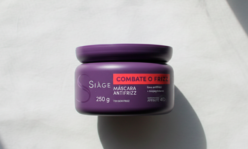 Resenha Máscara Capilar Eudora Siàge Combate o Frizz