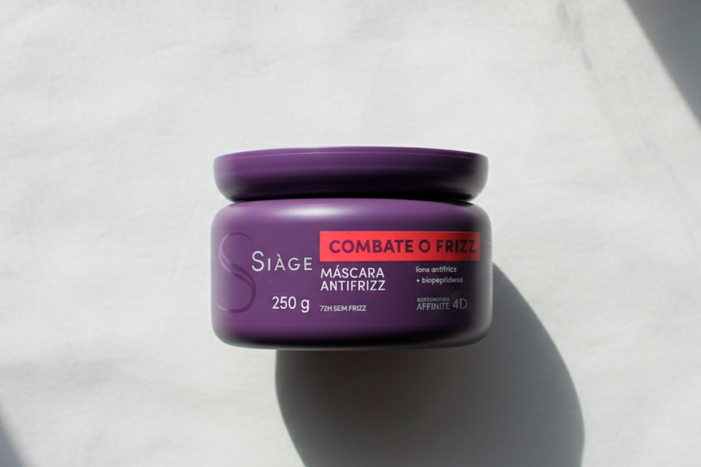 Resenha Máscara Capilar Eudora Siàge Combate o Frizz