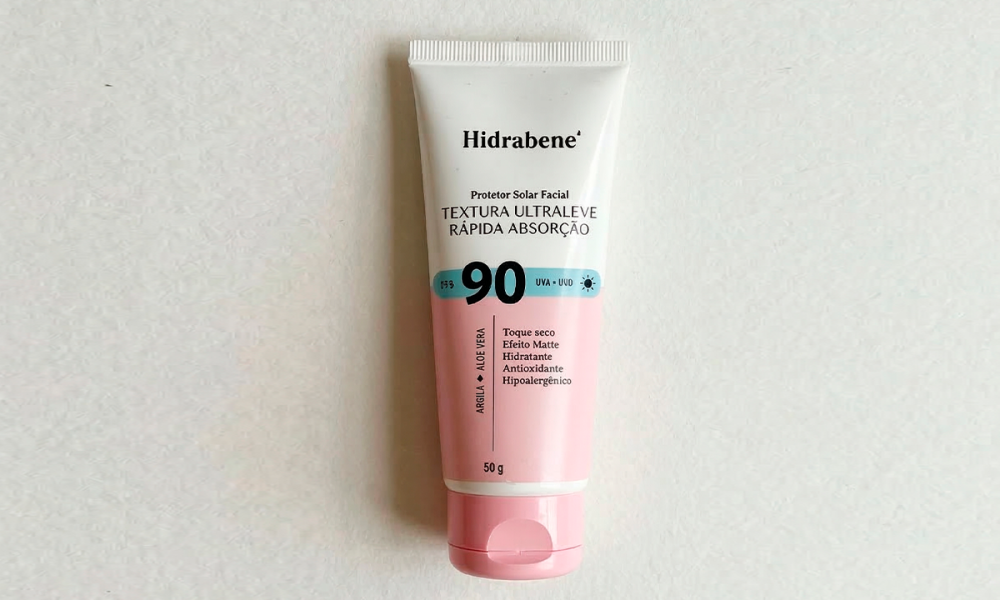 Resenha Protetor Solar Facial FPS 90 Hidrabene