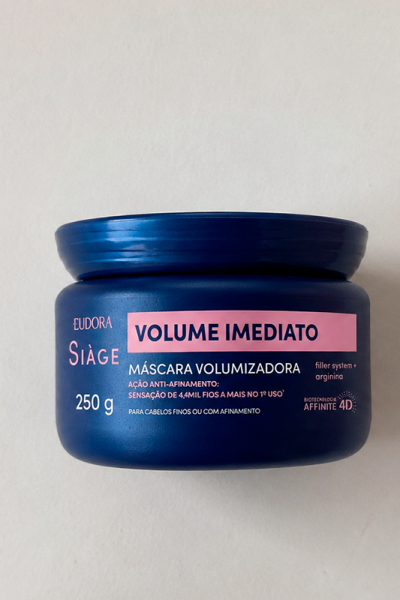 Resenha Máscara Capilar Eudora Siàge Volume Imediato