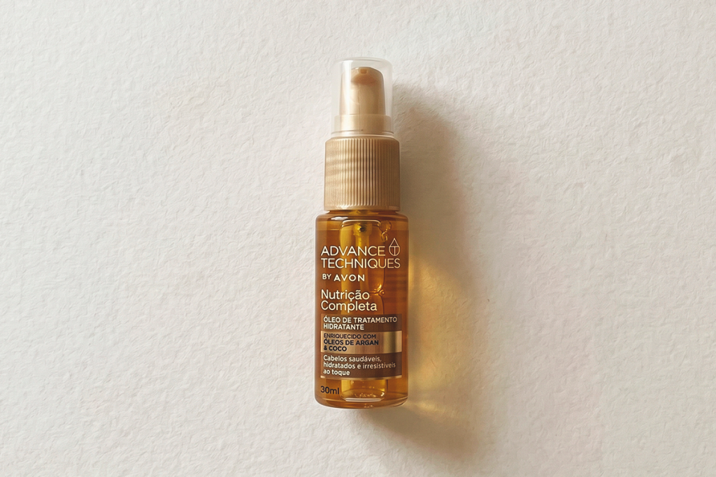 Resenha Óleo de Tratamento Hidratante Avon Advance Techniques Nutrição Completa