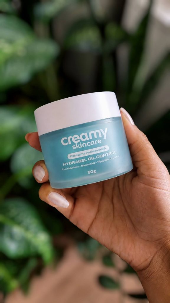Resenha Hidratante Facial Creamy Hydragel Oil Control
