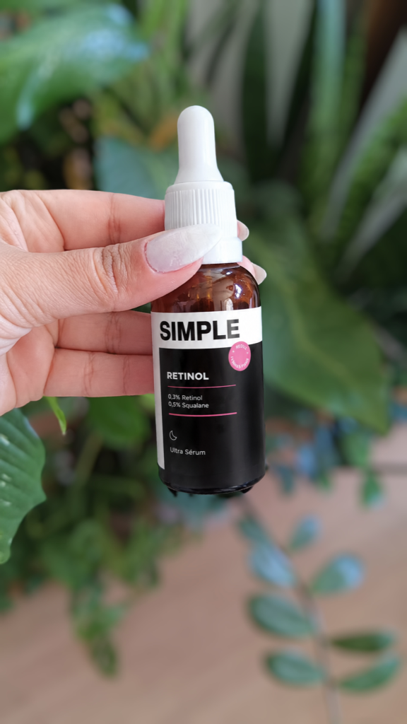 Resenha Ultra Sérum Retinol Simple Organic 