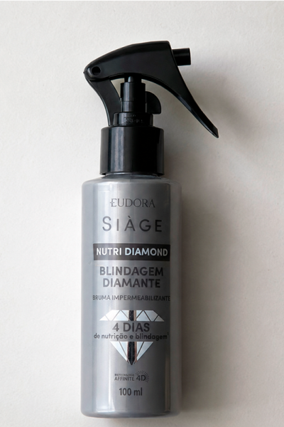 Resenha Bruma Impermeabilizante Eudora Siàge Nutri Diamond